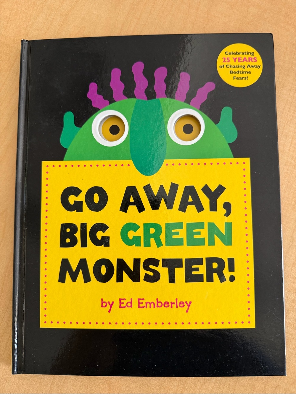 Go Away, Big Green Monster! Kids Hardcover Picture Book Easy to Read Class